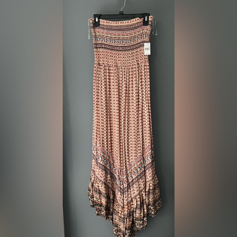 Woman’s long summer dress